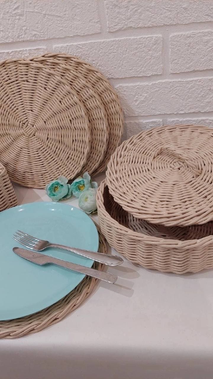 Салфетка из бумажной лозы